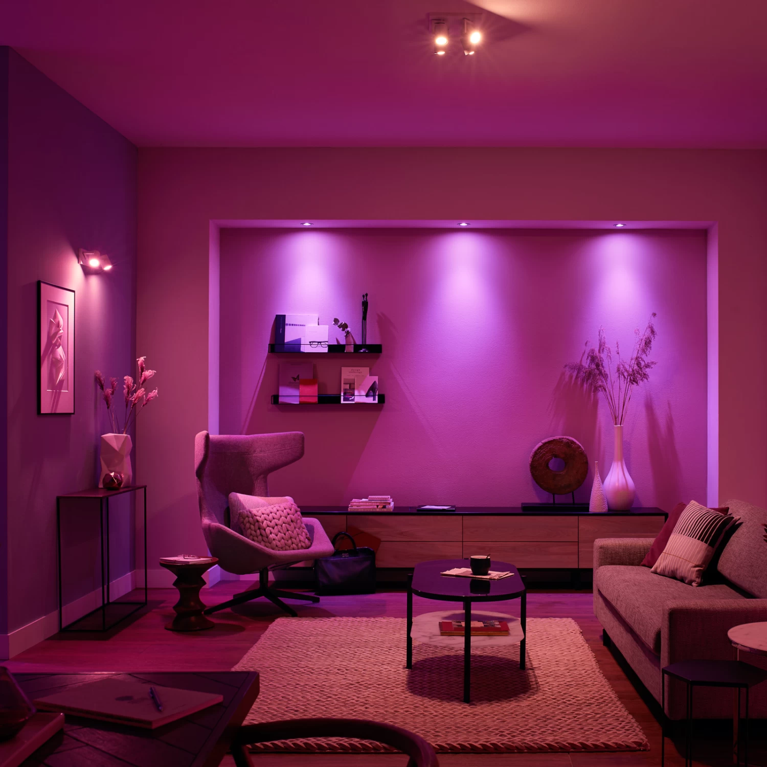 Philips Hue White & Color Ambiance 4,3W GU10, 2er – Bild 6