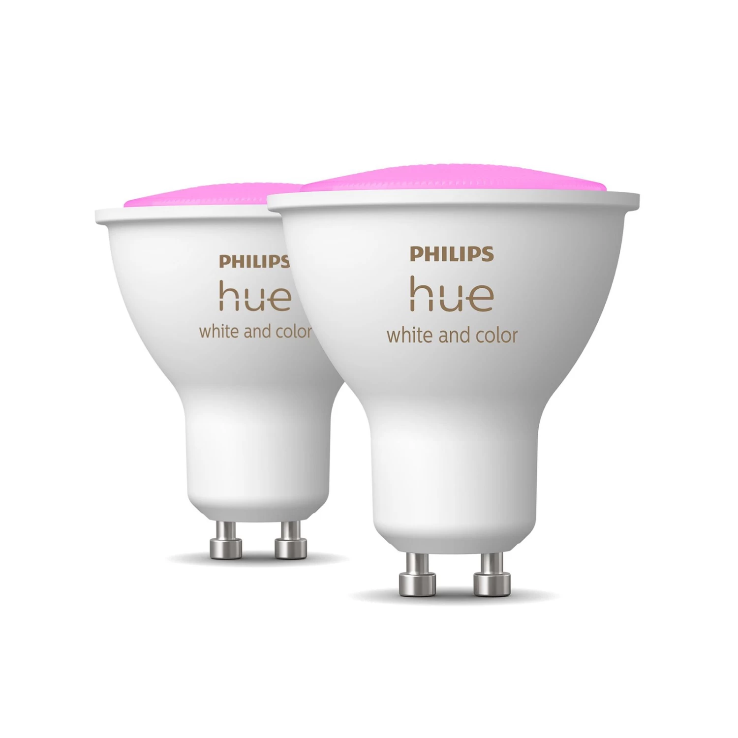 Philips Hue White & Color Ambiance 4,3W GU10, 2er