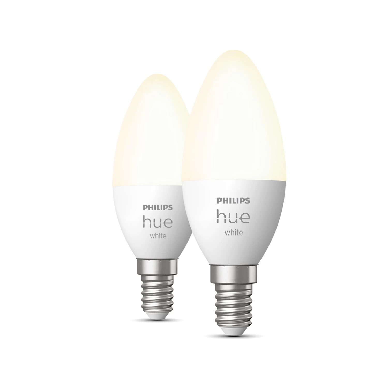 Philips Hue White 5,5W E14 LED-Kerzenlampe 2er-Set – Bild 2