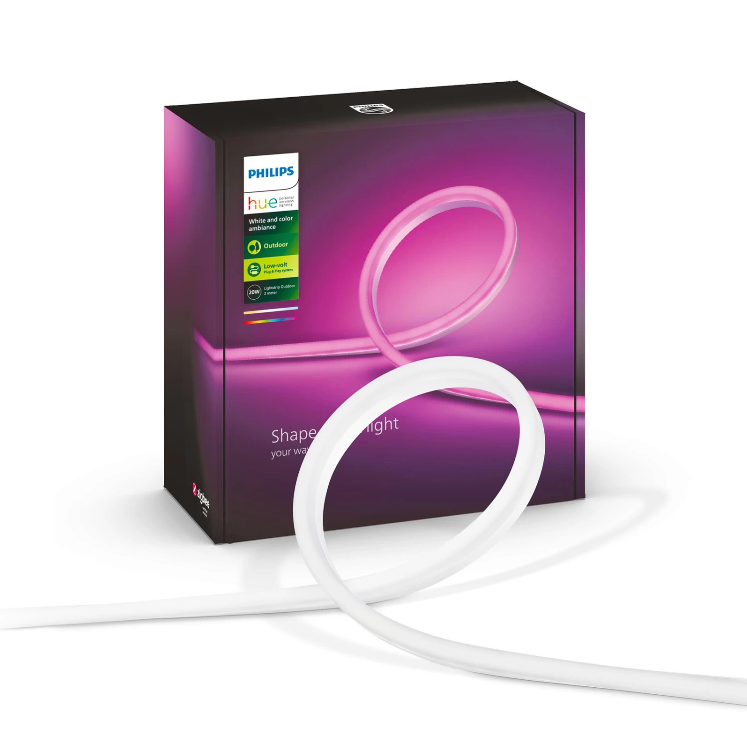 Philips Hue Lightstrip Outdoor 2m White & Color – Bild 2