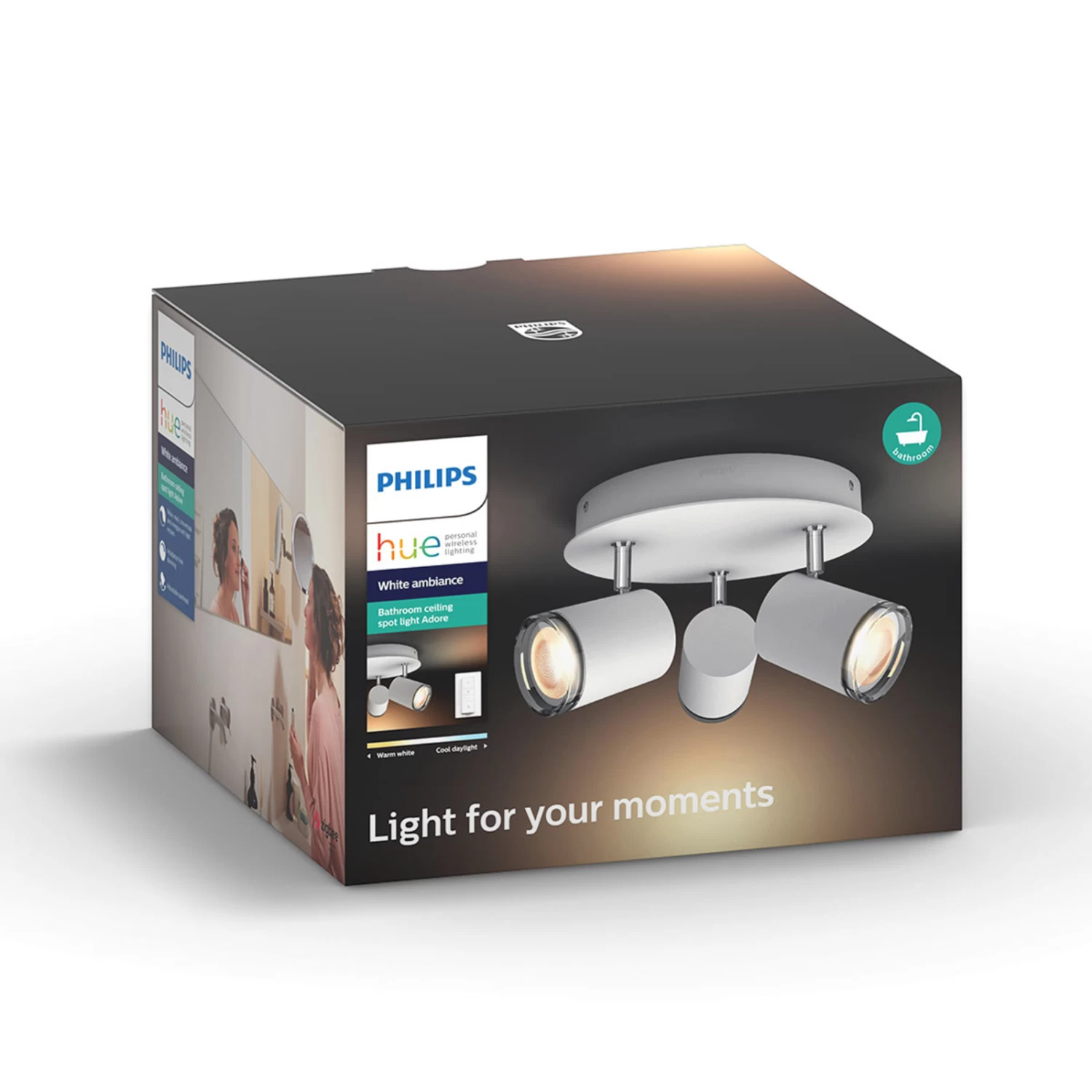 Philips Hue White Ambiance Adore LED-Deckenleuchte – Bild 6