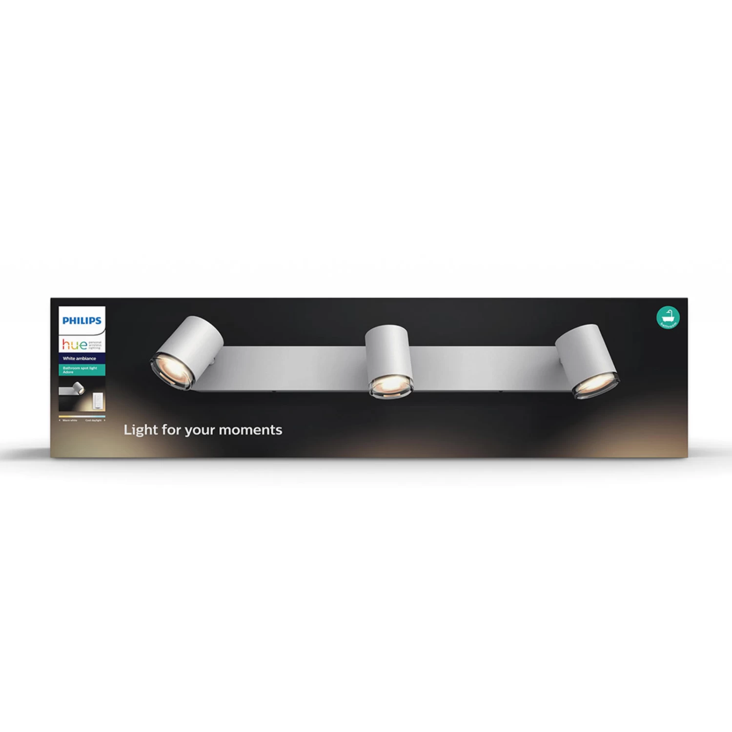Philips Hue White Ambiance Adore LED-Spot 3-flg. – Bild 6