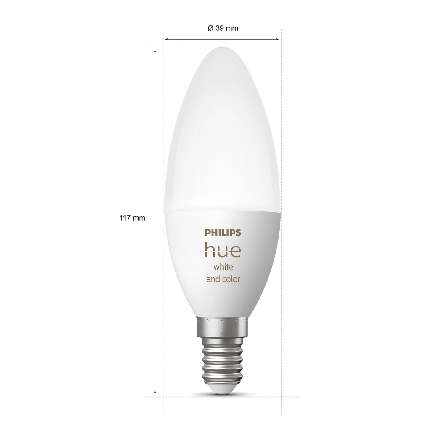Philips Hue Kerze White&Color Ambiance E14 5,3W – Bild 4