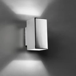 Up-Down-Wandleuchte Basic LED, Chrom