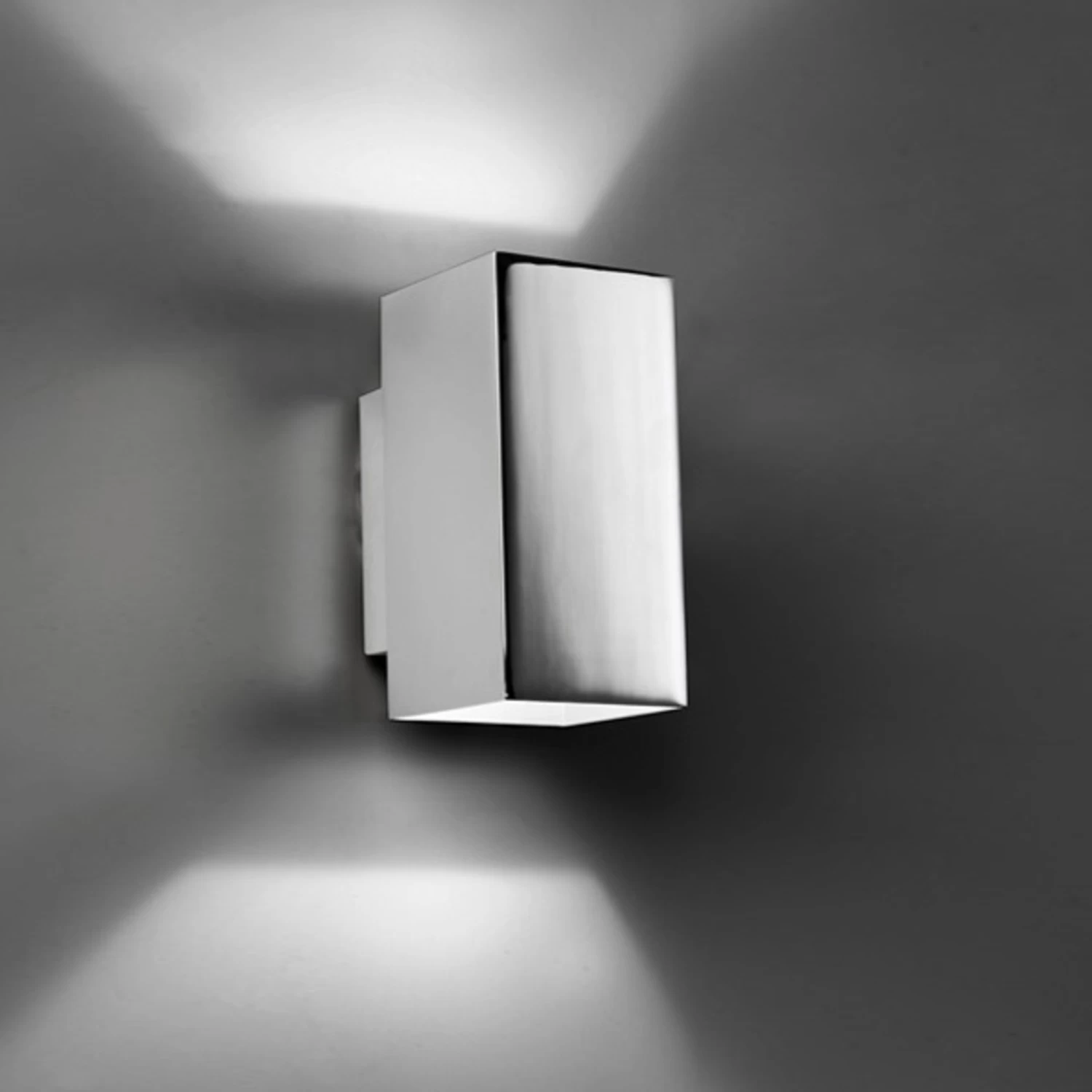 Up-Down-Wandleuchte Basic LED, Chrom