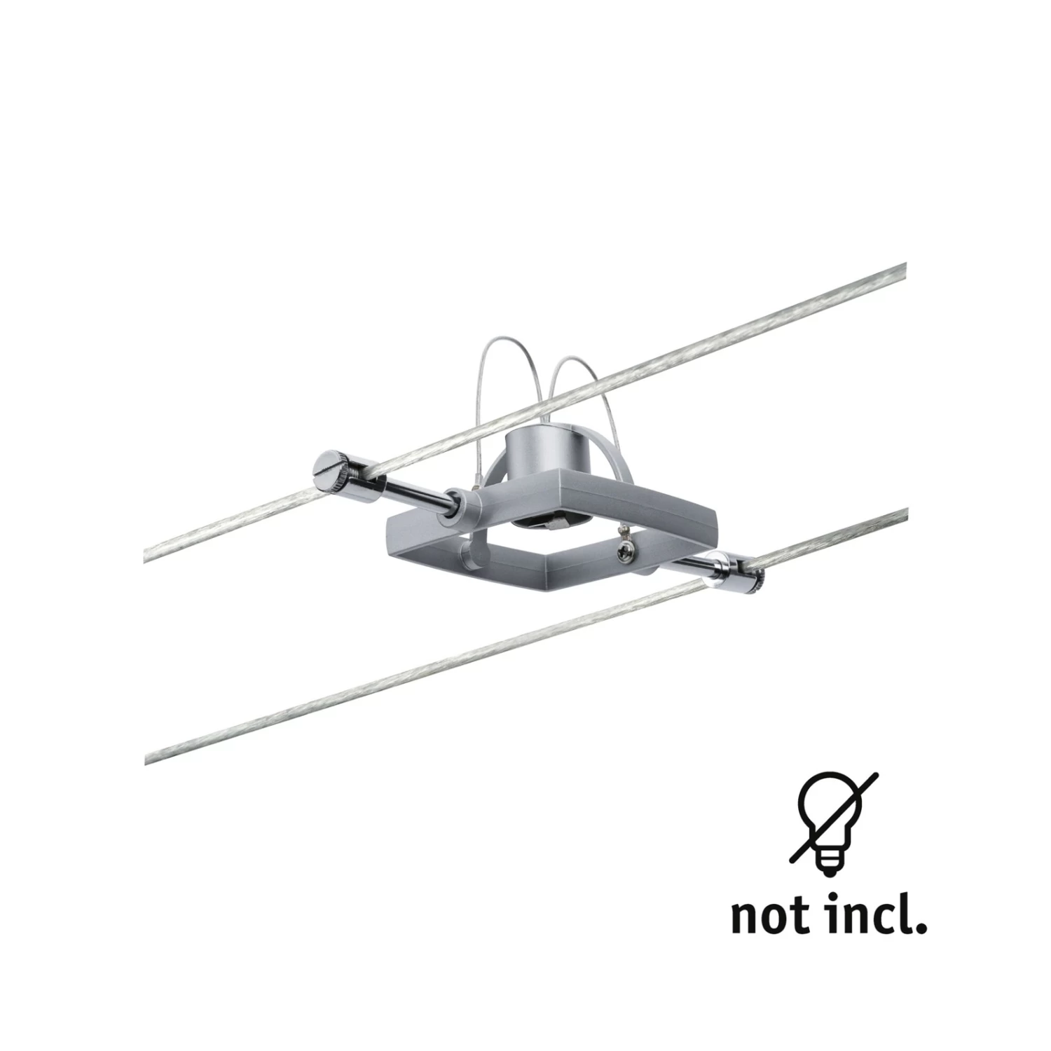 Paulmann Mac II Spot Für Seilsystem, Chrom Matt – Bild 9