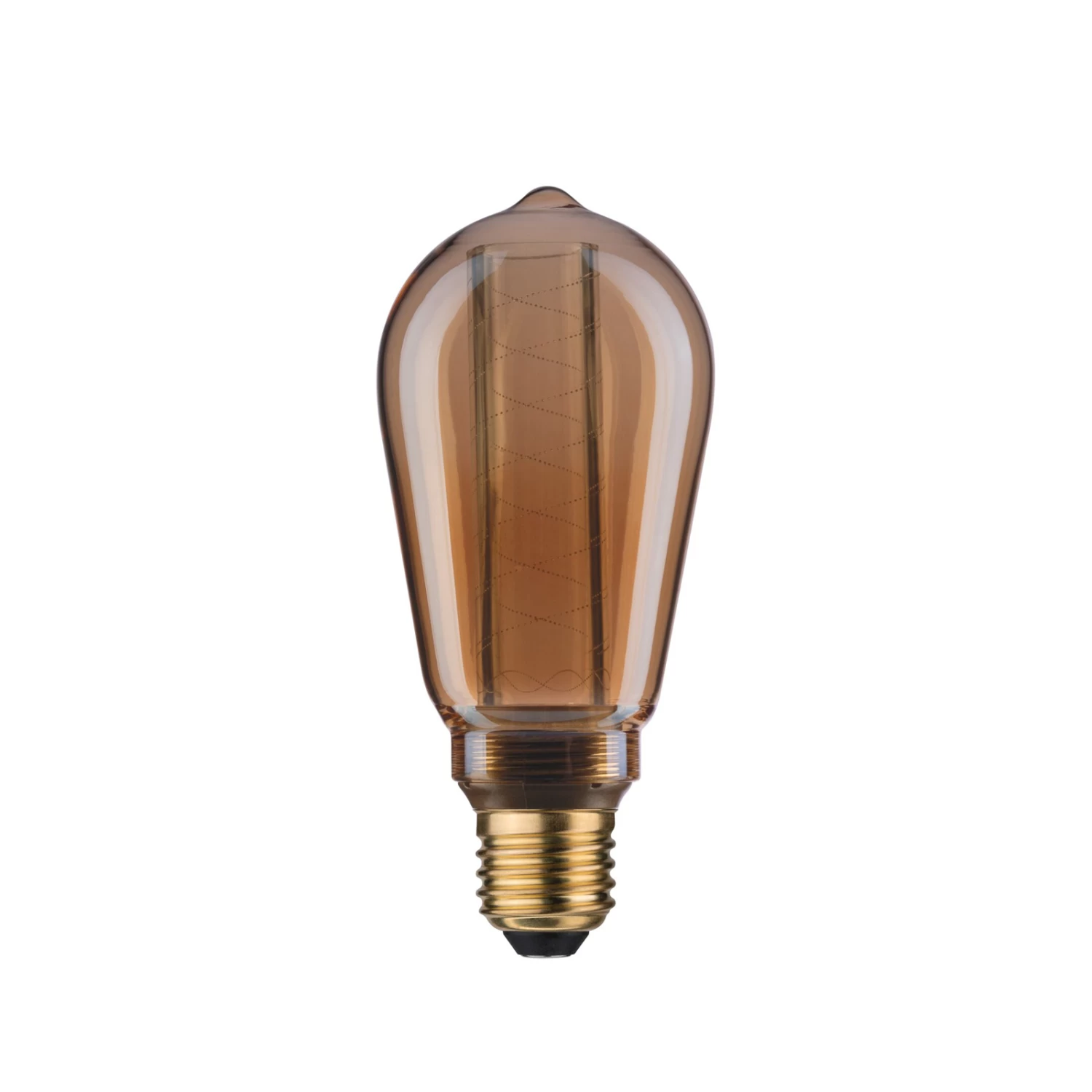 Paulmann LED-Lampe E27 ST64 4W Inner Glow Spiralmuster – Bild 4