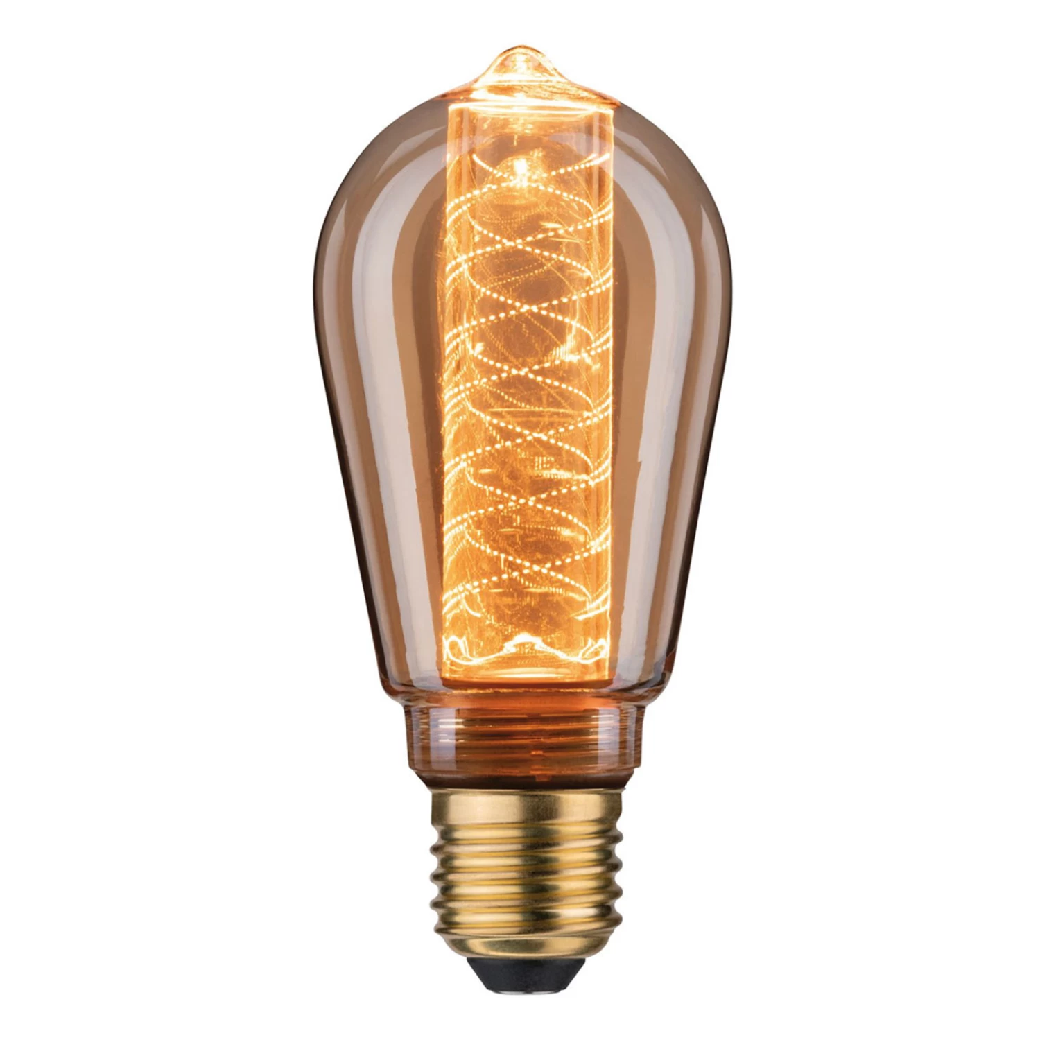Paulmann LED-Lampe E27 ST64 4W Inner Glow Spiralmuster