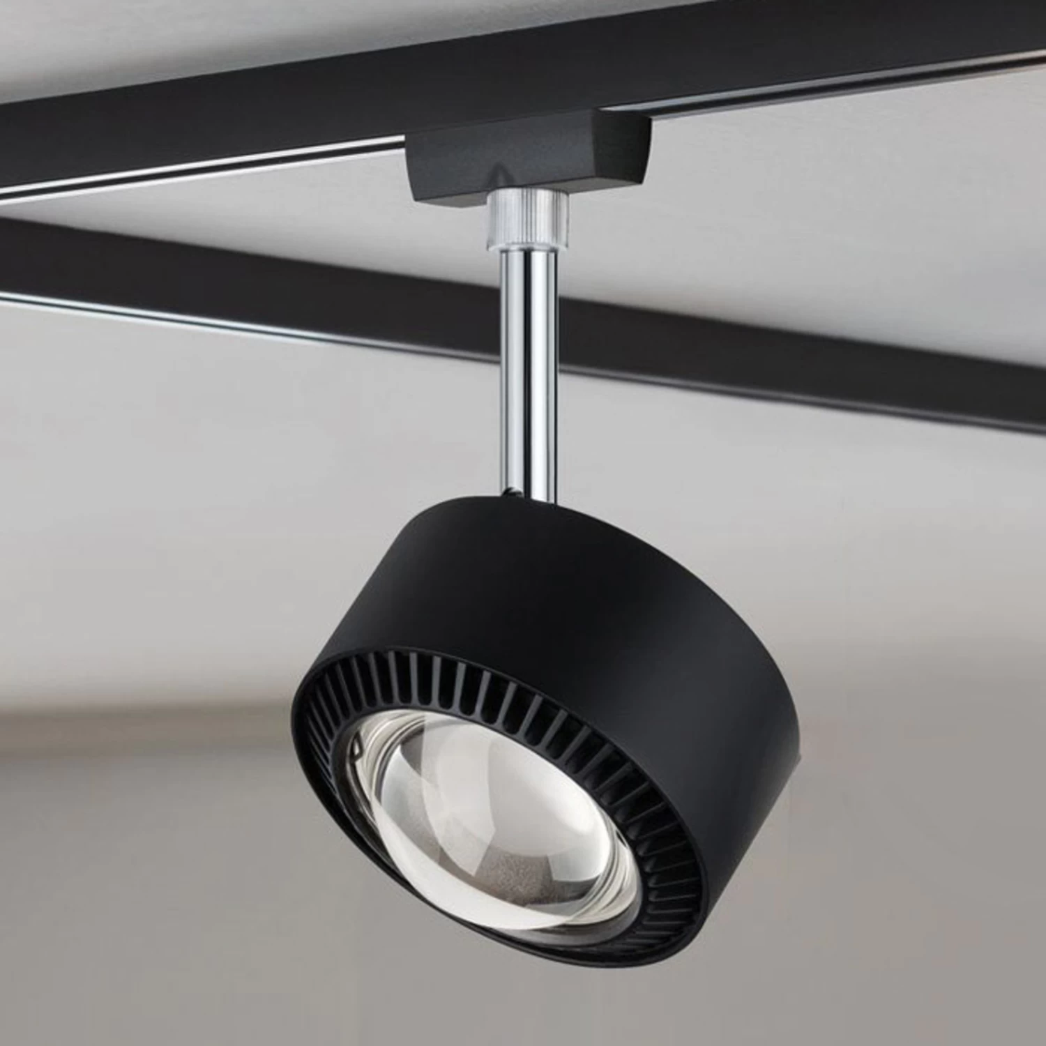 Paulmann URail LED-Spot Aldan 2.700K Schwarz