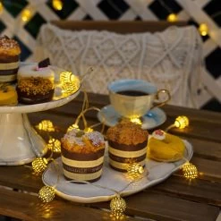 Pauleen Solar-Lichterkette Sunshine Glamour Gold