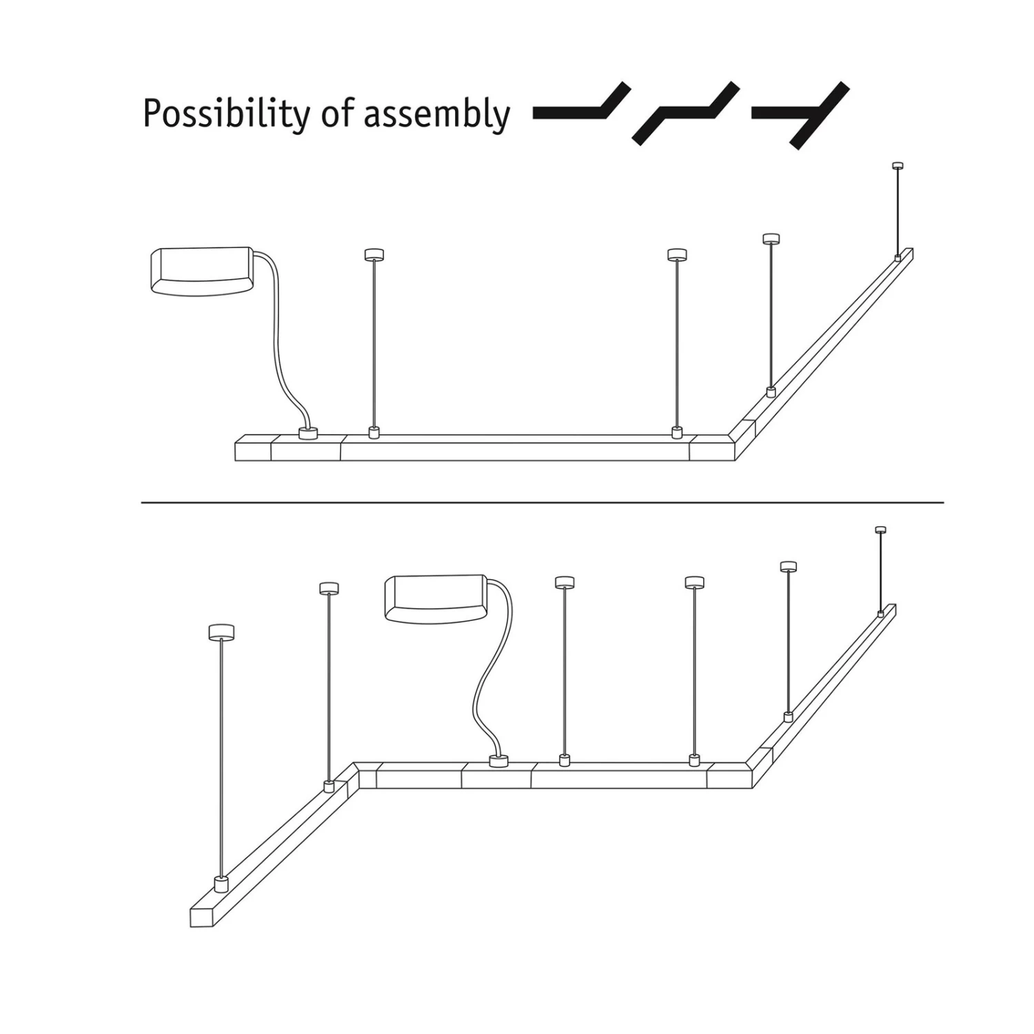 Paulmann URail ZigBee Kabeleinspeiser Schwarz Matt – Bild 5