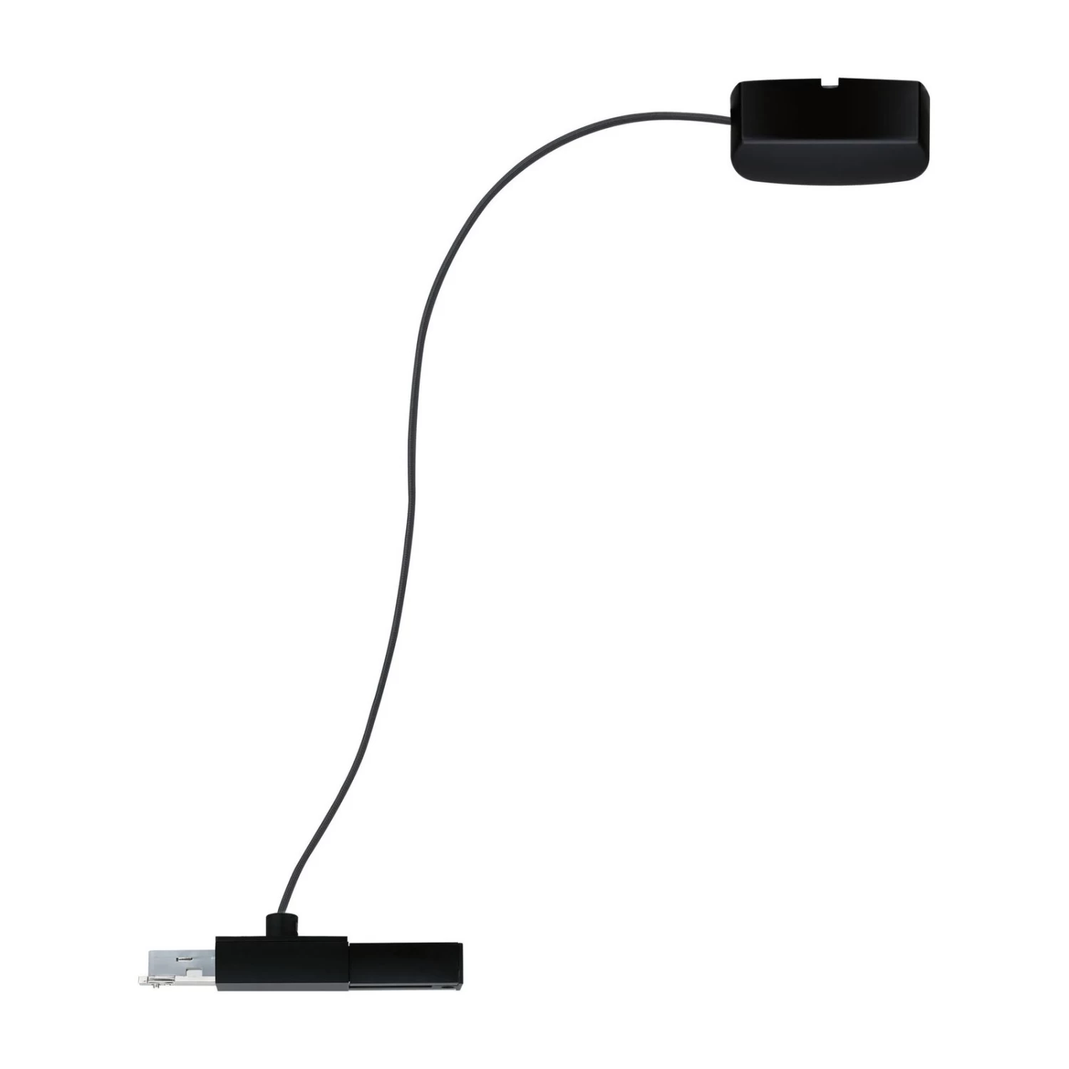 Paulmann URail ZigBee Kabeleinspeiser Schwarz Matt