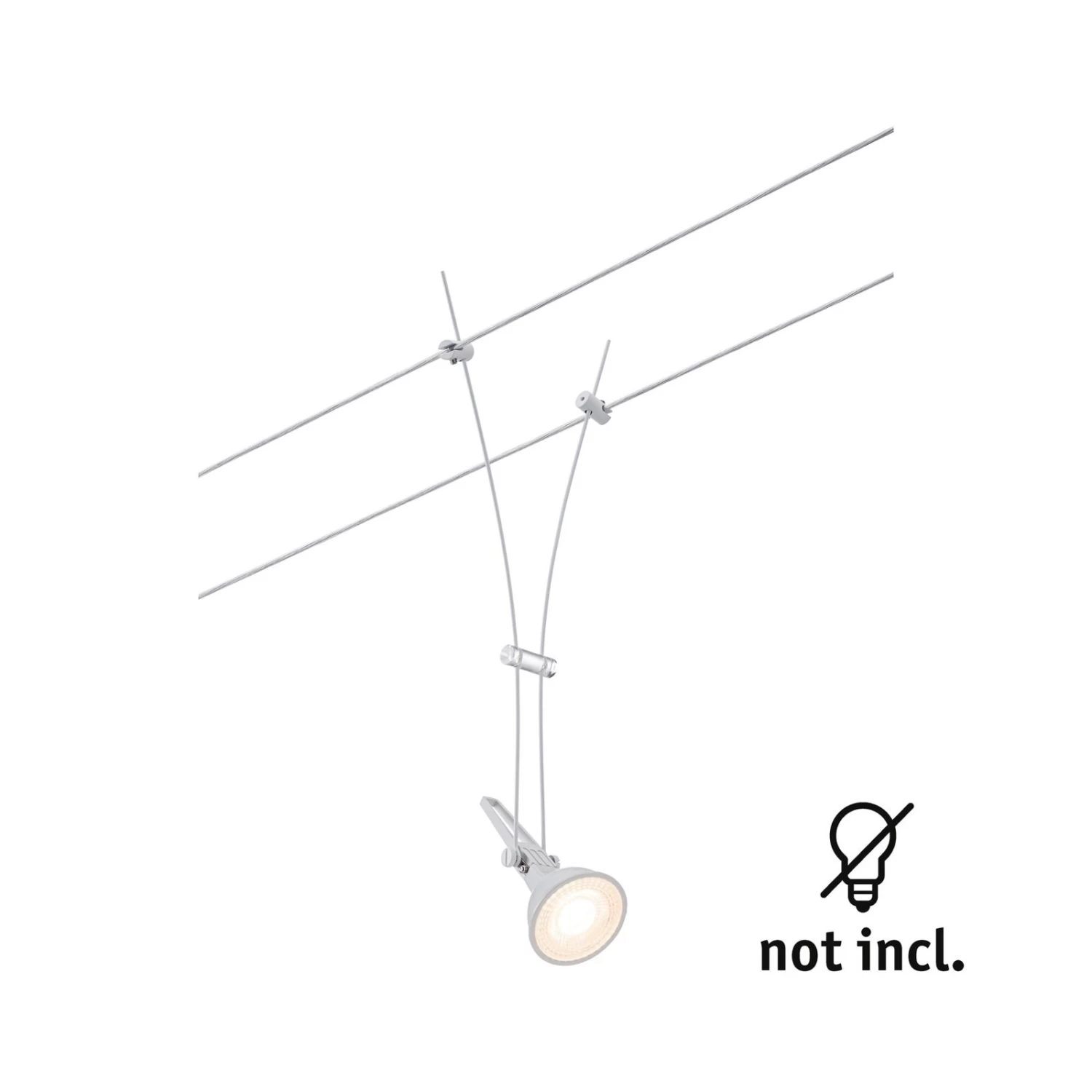 Paulmann Comet Einzelspot Für Seilsystem, Weiß – Bild 7