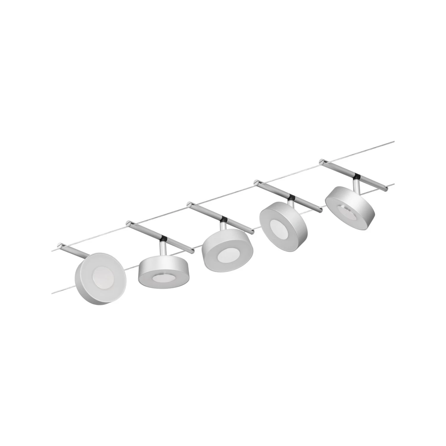 Paulmann Circle LED-Seilsystem 5fl. Chrom Matt – Bild 3