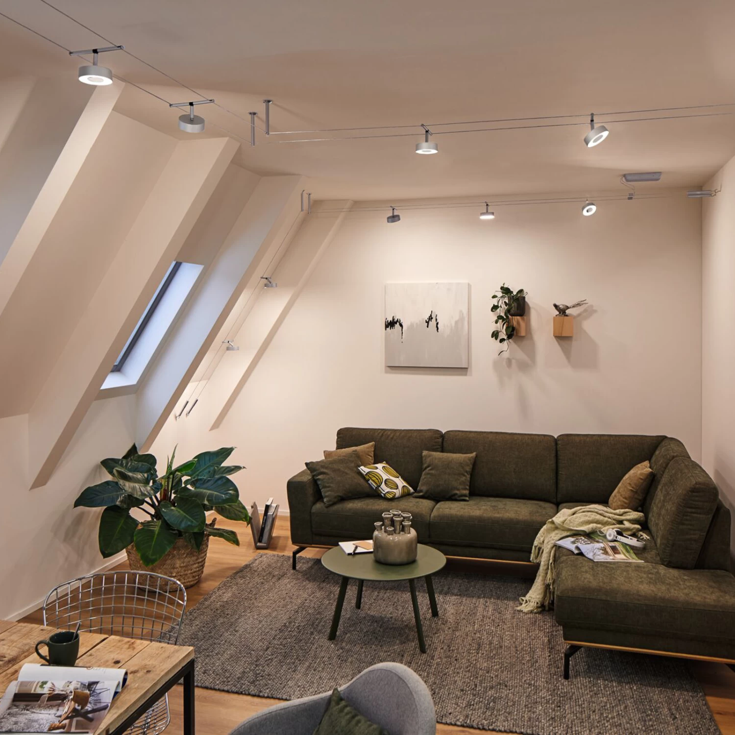 Paulmann Circle LED-Seilsystem 5fl. Chrom Matt – Bild 9