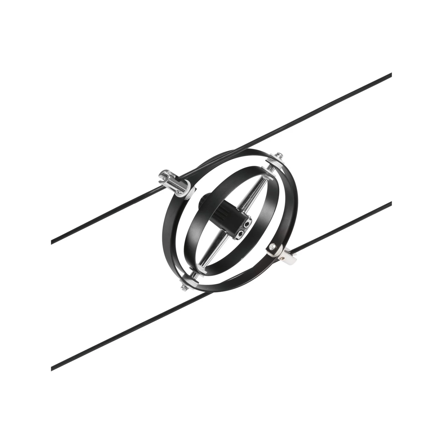 Paulmann Cardan Seilsystem Achtflammig, Schwarz M. – Bild 4