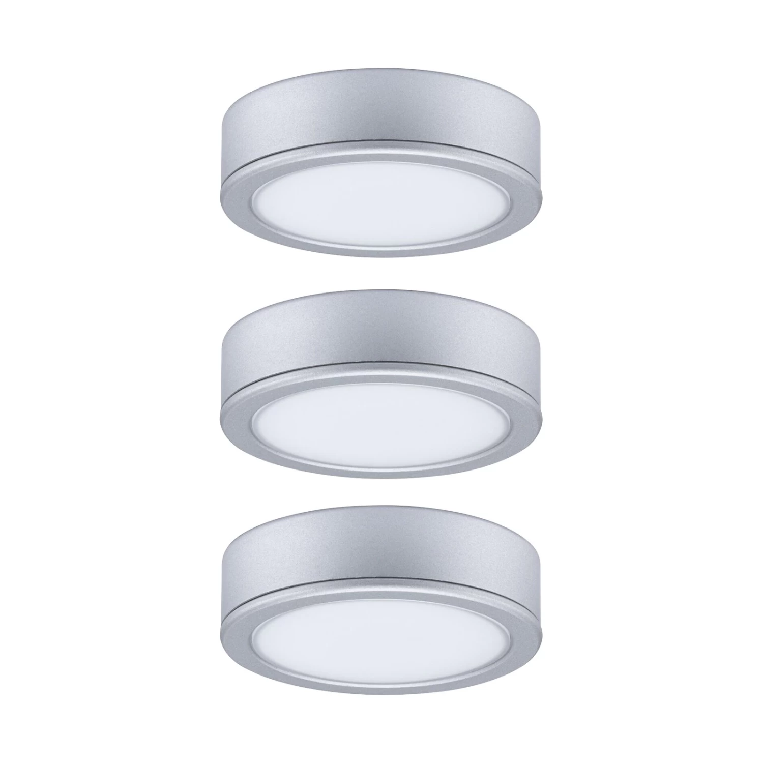 Paulmann Pukk LED-Unterschranklampe 3er-Set, Chrom – Bild 2