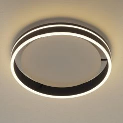 Paul Neuhaus Q-VITO LED-Deckenlampe 40cm Anthrazit