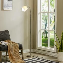 Lindby Kyden Stehleuchte, Einflammig, Weiß