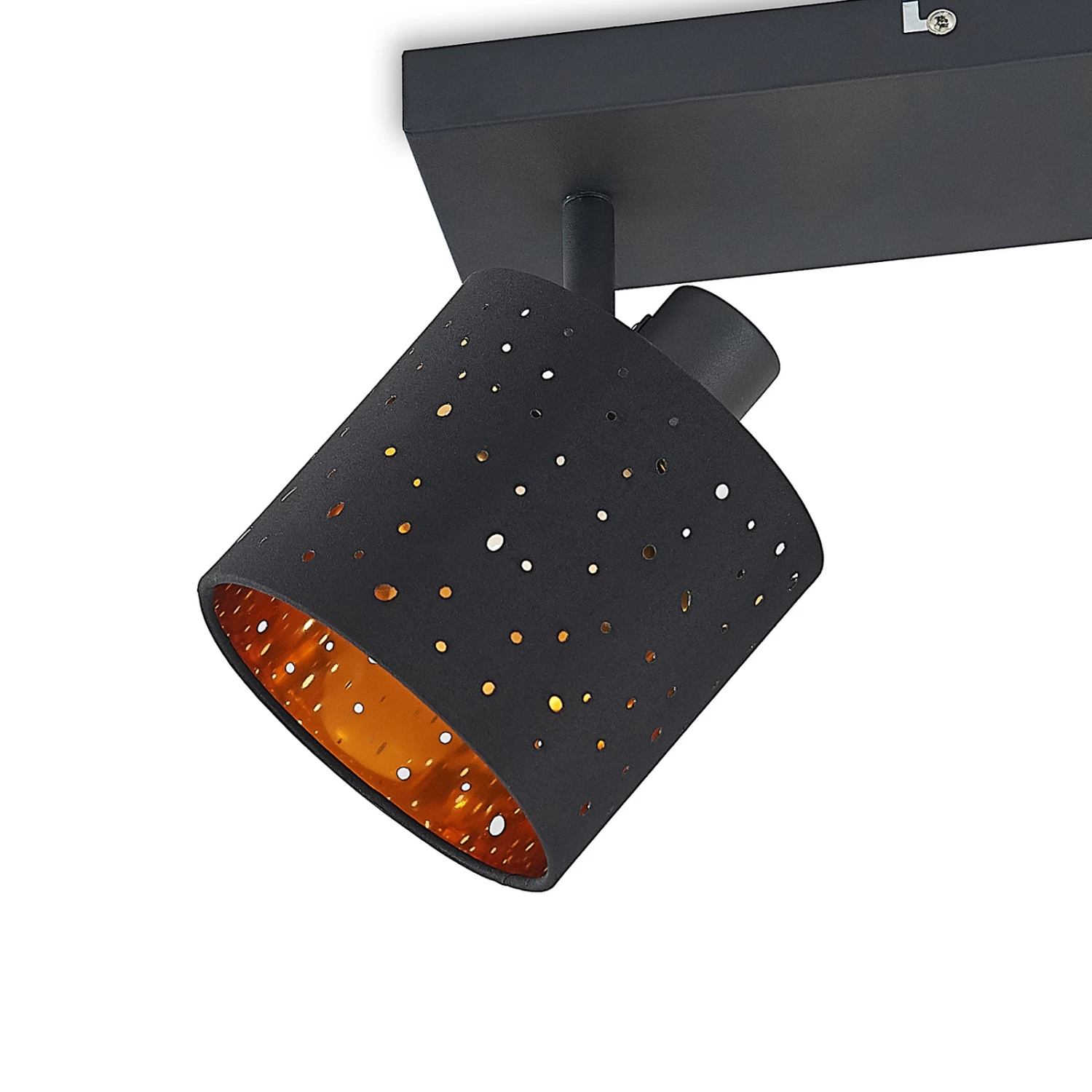 Lindby Darima Deckenstrahler, Zweiflammig, Schwarz – Bild 7