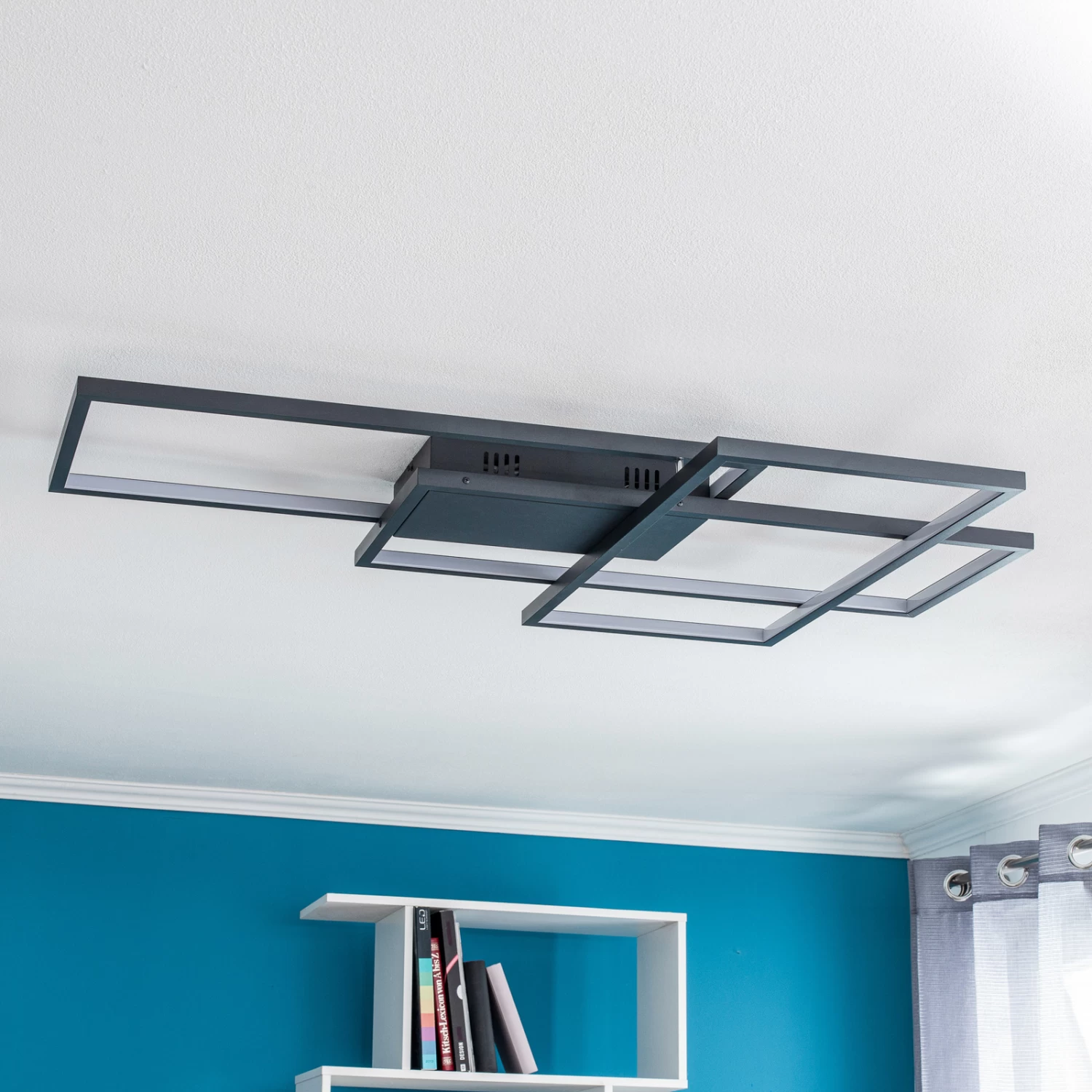 Lindby Manelia LED-Deckenlampe CCT, RGB, 114 Cm – Bild 2