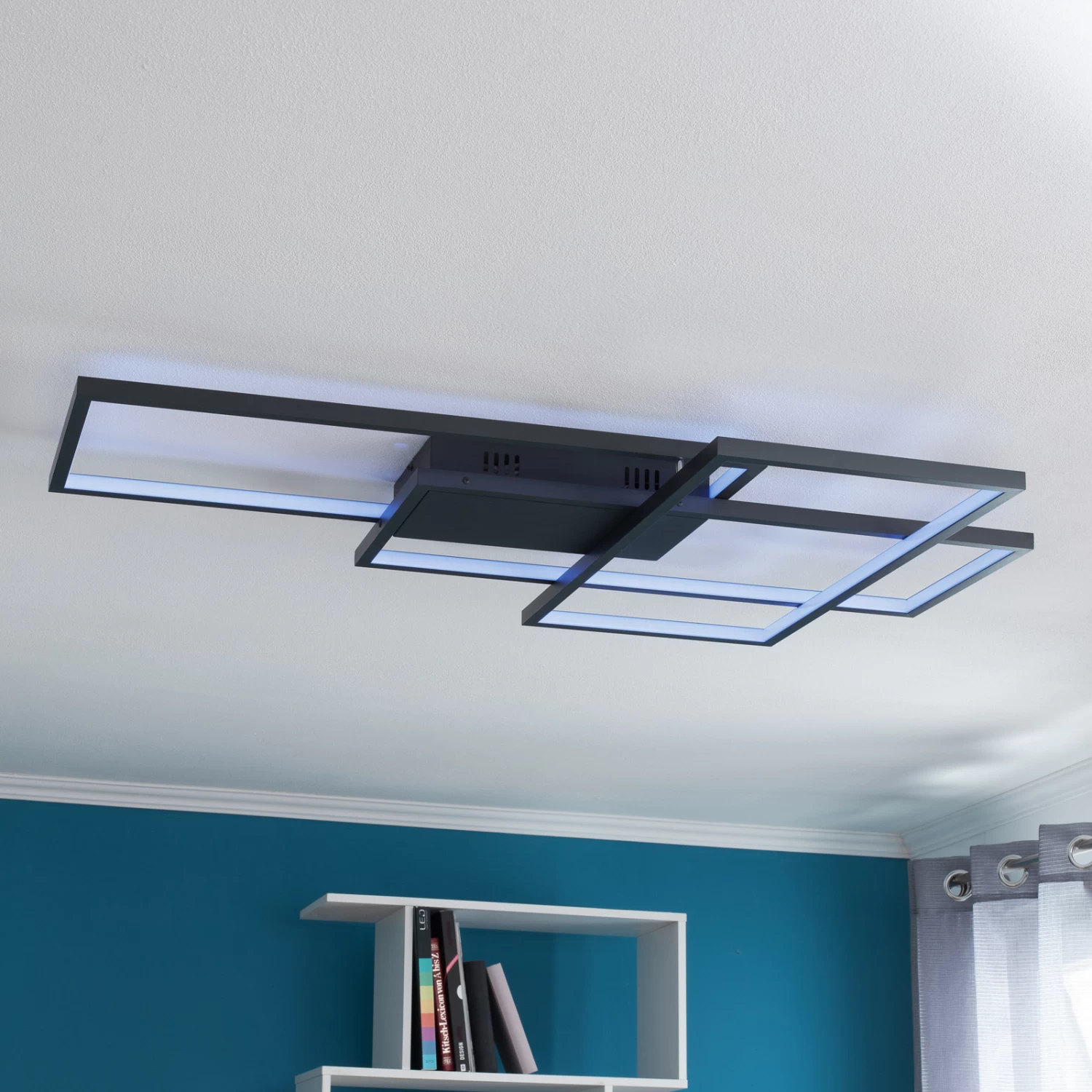 Lindby Manelia LED-Deckenlampe CCT, RGB, 114 Cm – Bild 3