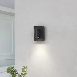 Lindby Talniso LED-Außenwandleuchte, 1-fl., BWM