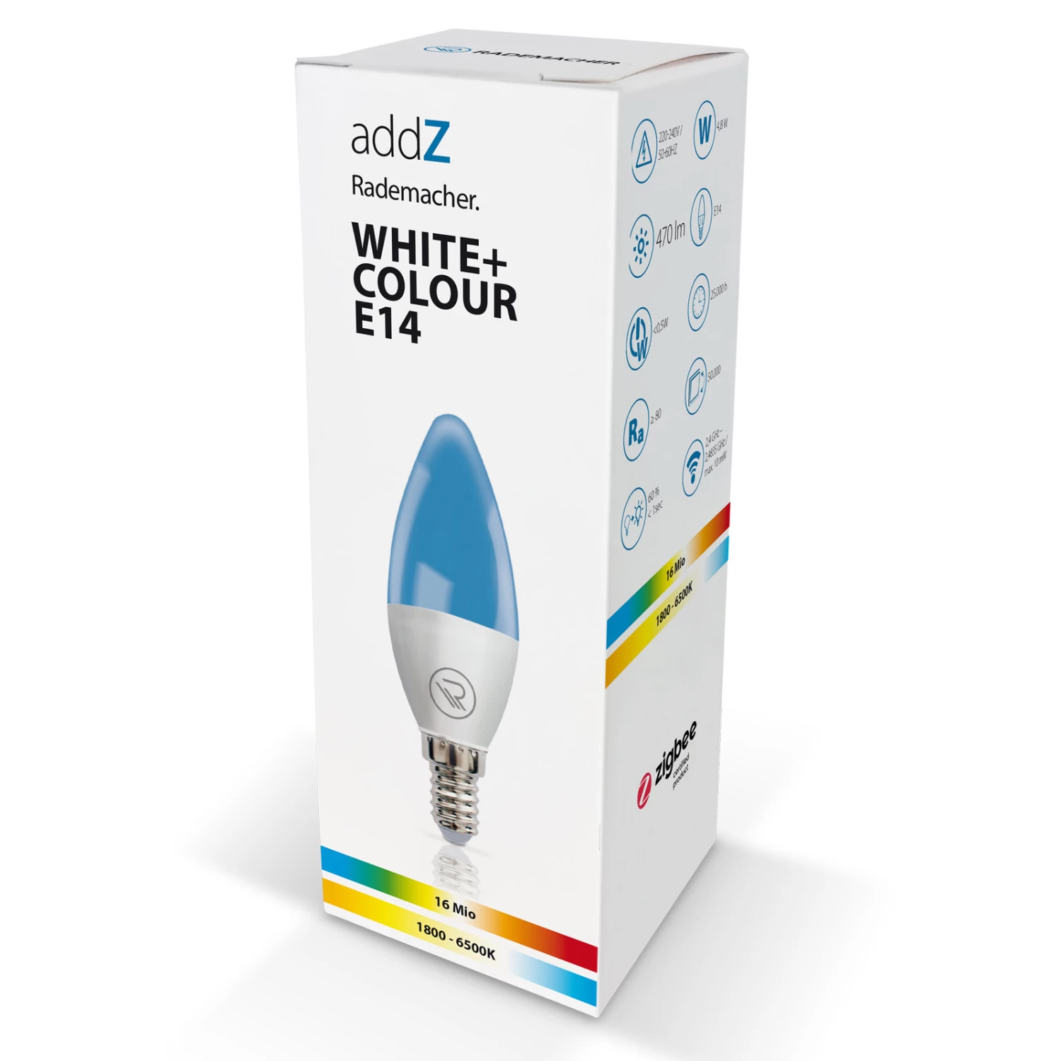 Rademacher AddZ ZigBee E14 4,8W LED-Kerze RGBW – Bild 6