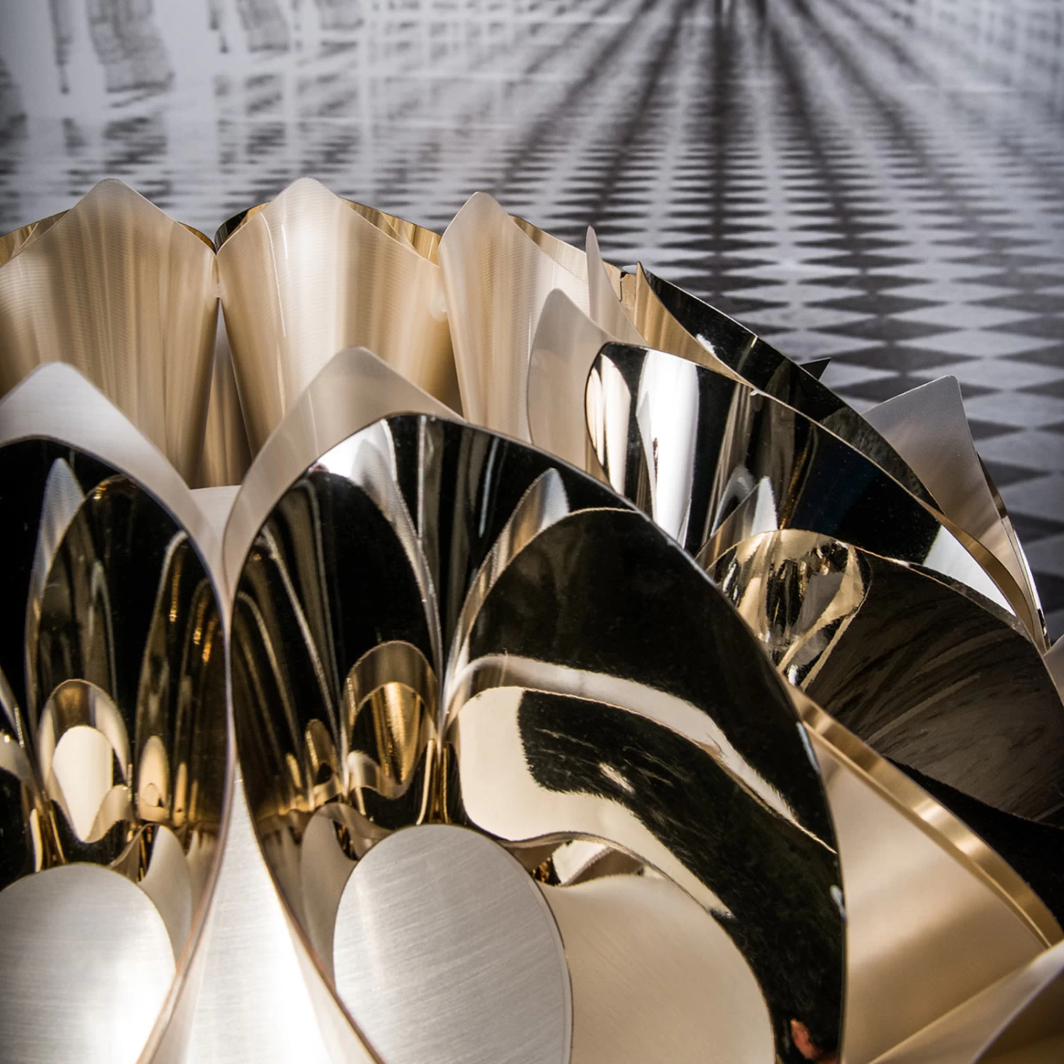 Slamp Flora - Designer-Stehlampe, Gold – Bild 7