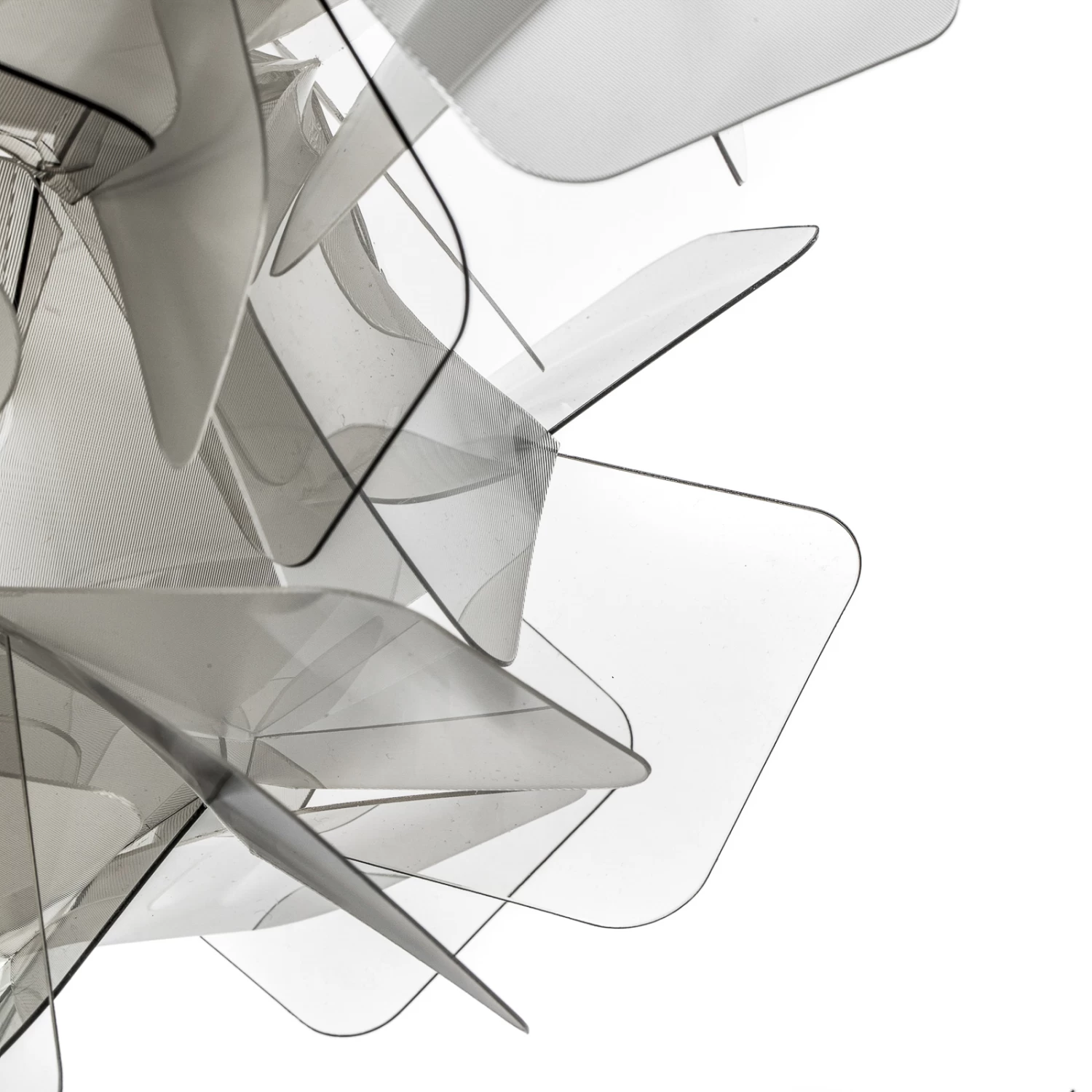 Slamp Clizia - Designer-Wandleuchte, Rauchgrau – Bild 6