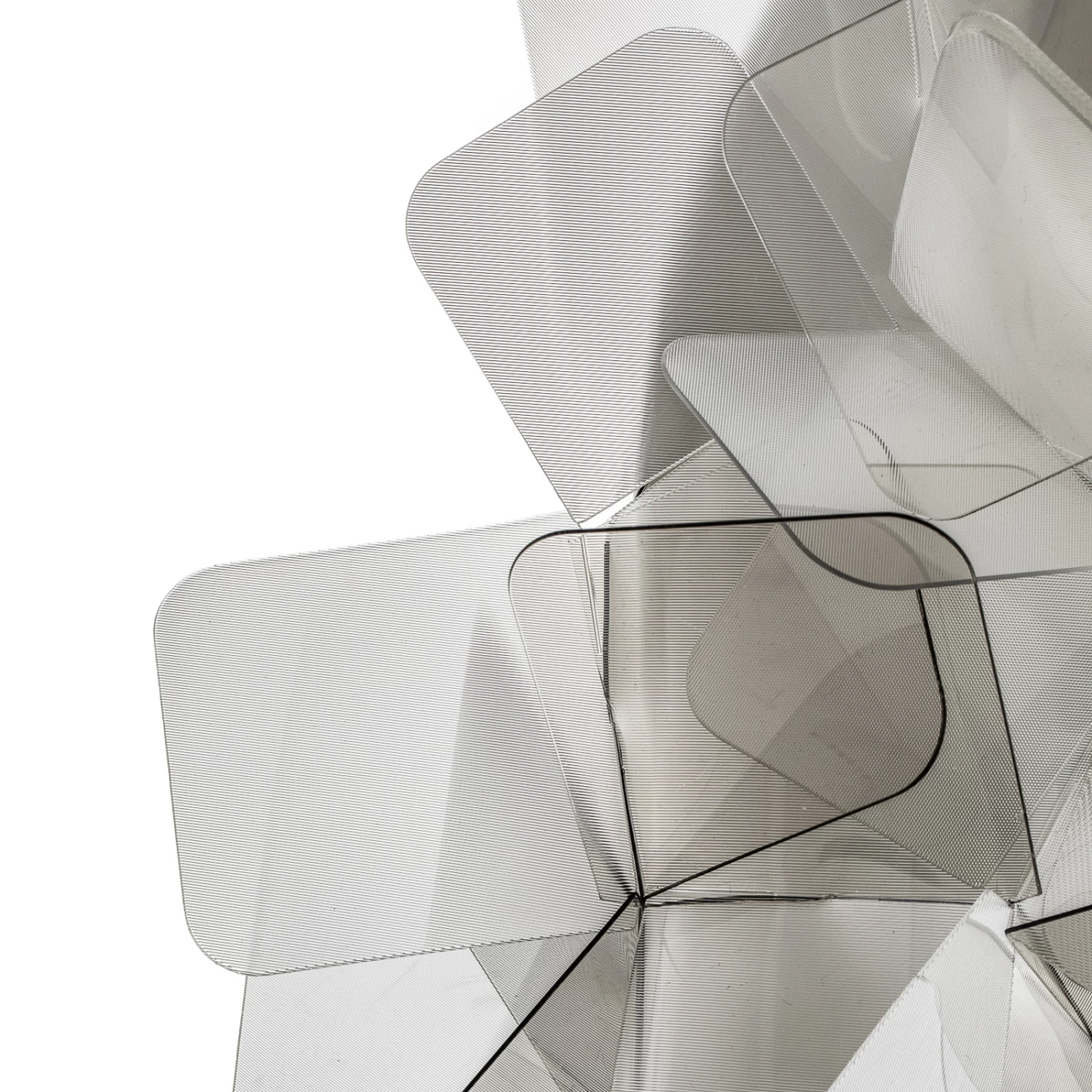 Slamp Clizia - Designer-Wandleuchte, Rauchgrau – Bild 7