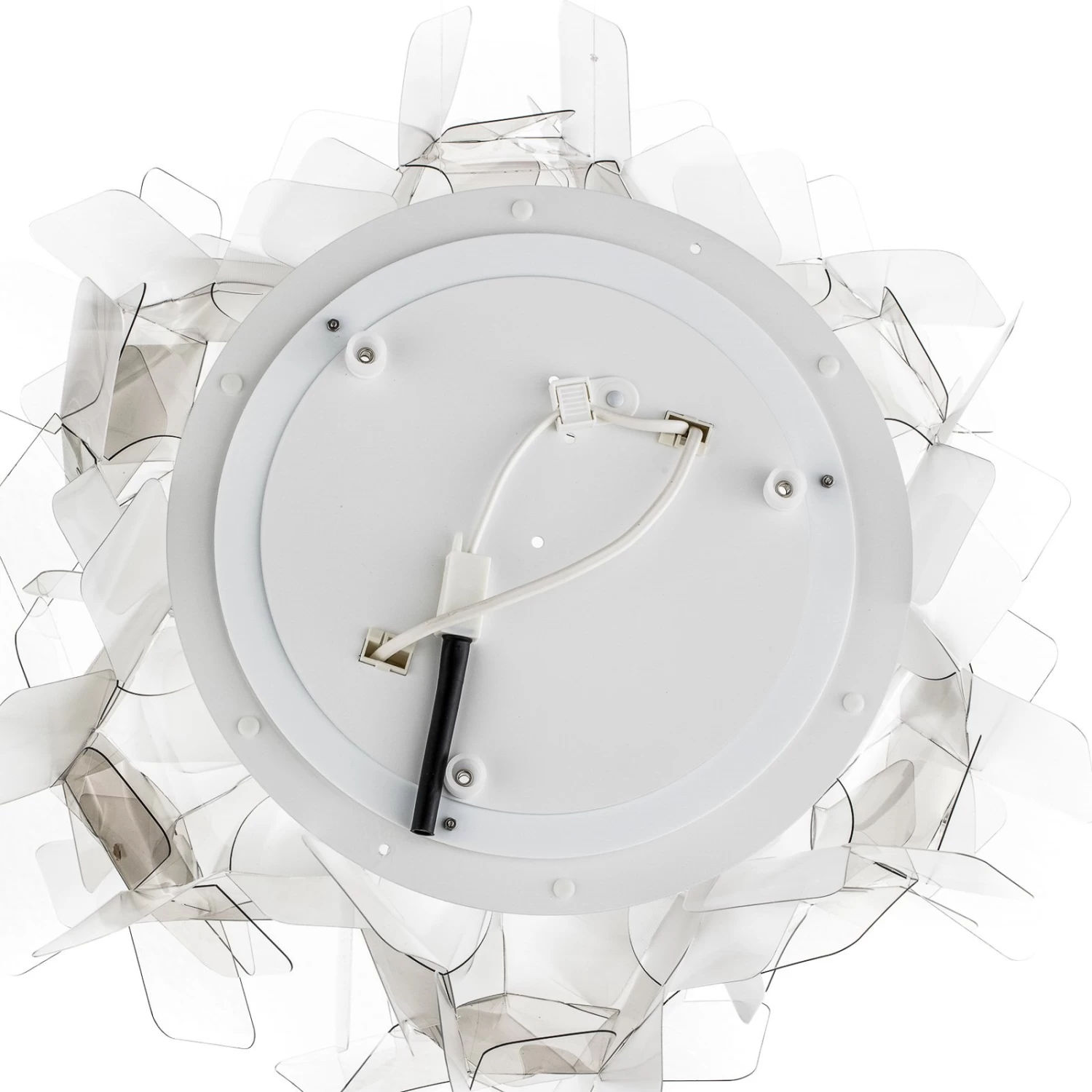 Slamp Clizia - Designer-Wandleuchte, Rauchgrau – Bild 8