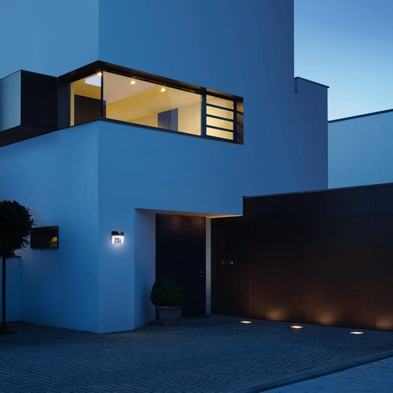 STEINEL XSolar LH-N LED-Hausnummern-Wandleuchte – Bild 2