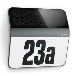 STEINEL XSolar LH-N LED-Hausnummern-Wandleuchte