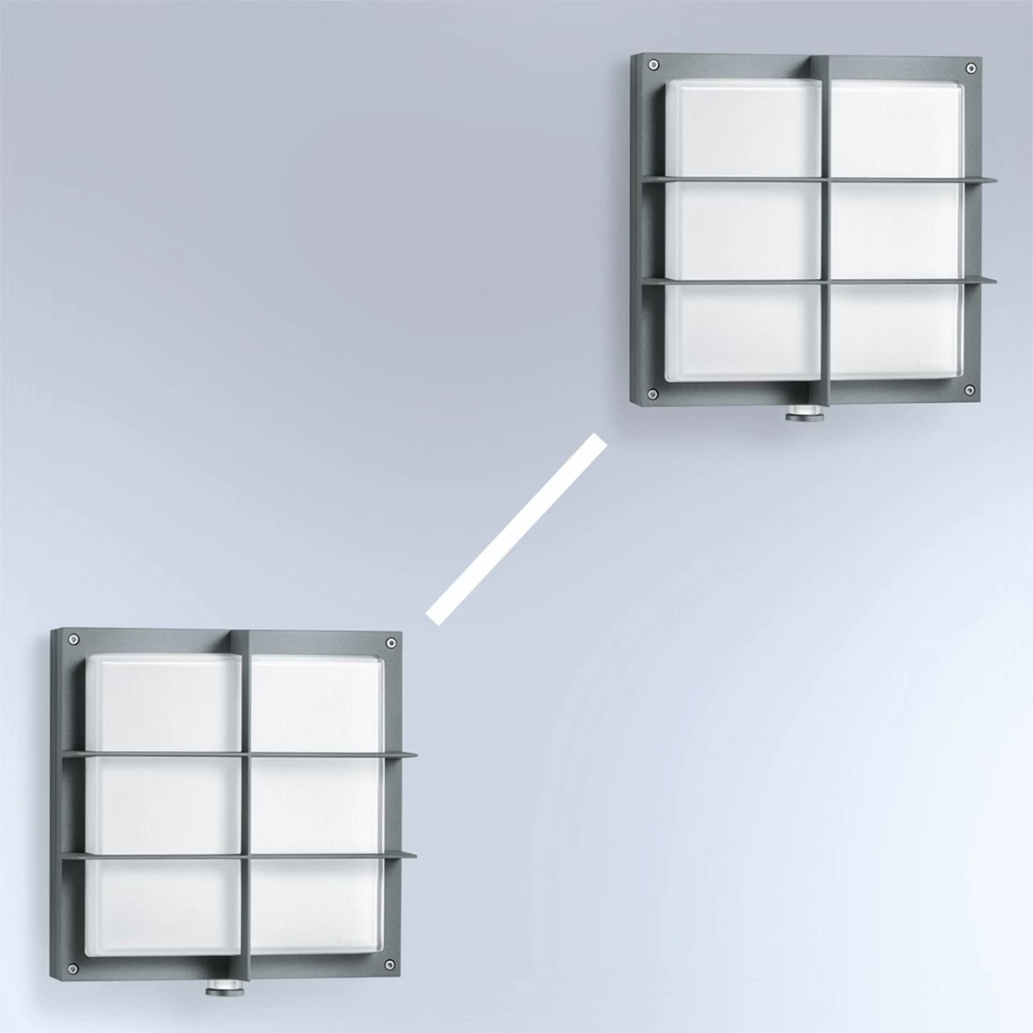 STEINEL L 691 S V2 Außenwandlampe Sensor, Gitter – Bild 4