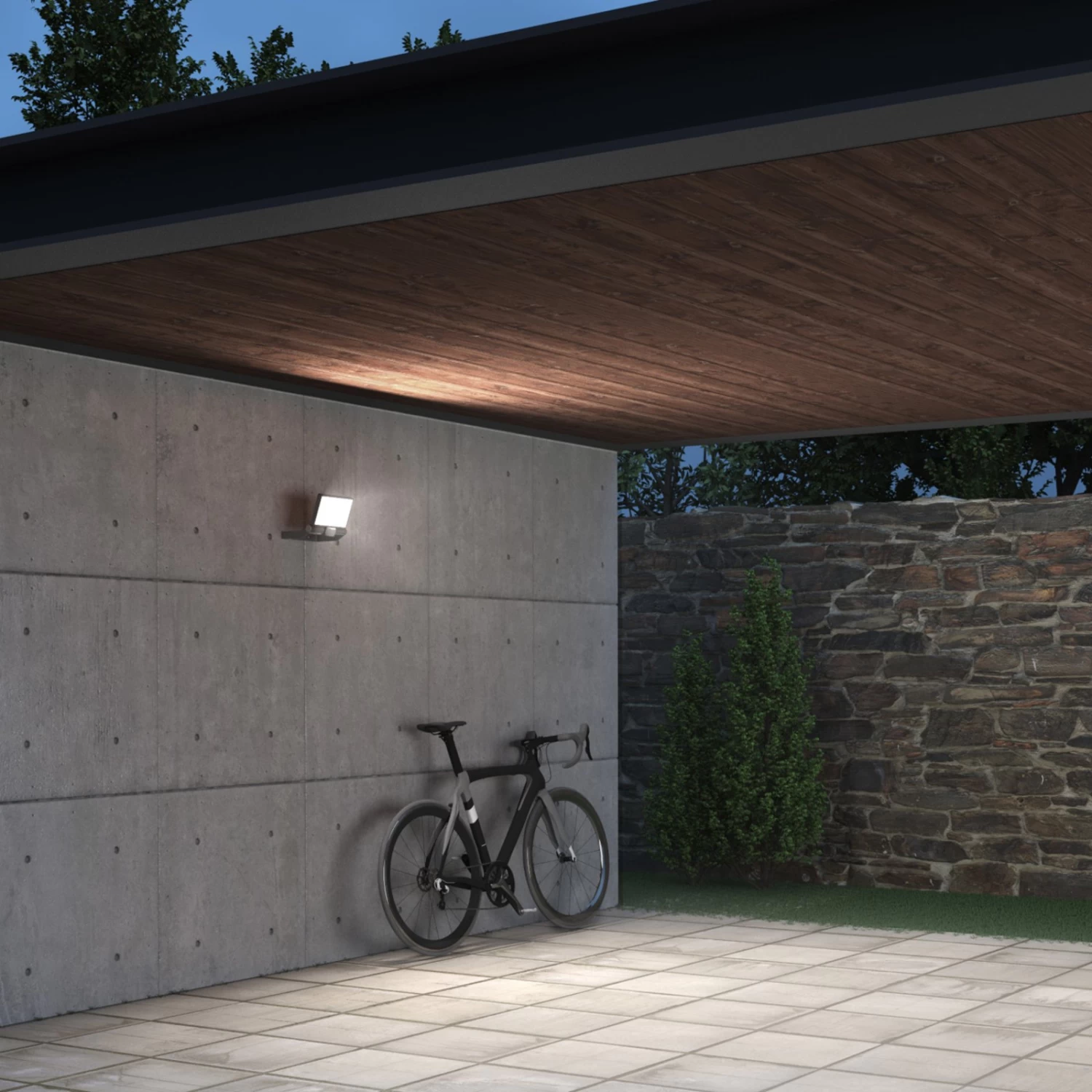 STEINEL XLED One XL LED-Außenstrahler Anthrazit – Bild 3