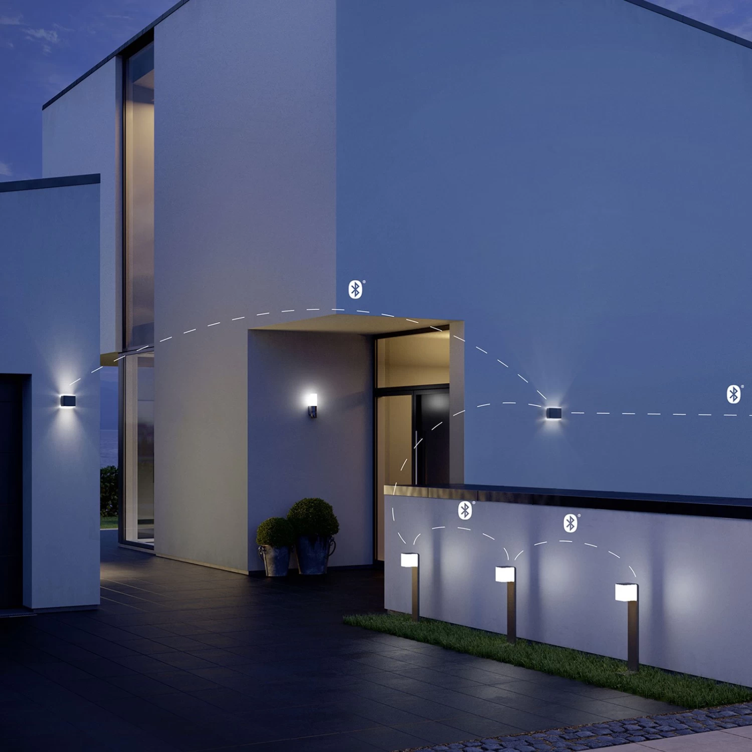 STEINEL L 840 SC Sensor-Außenwandleuchte Anthrazit – Bild 7