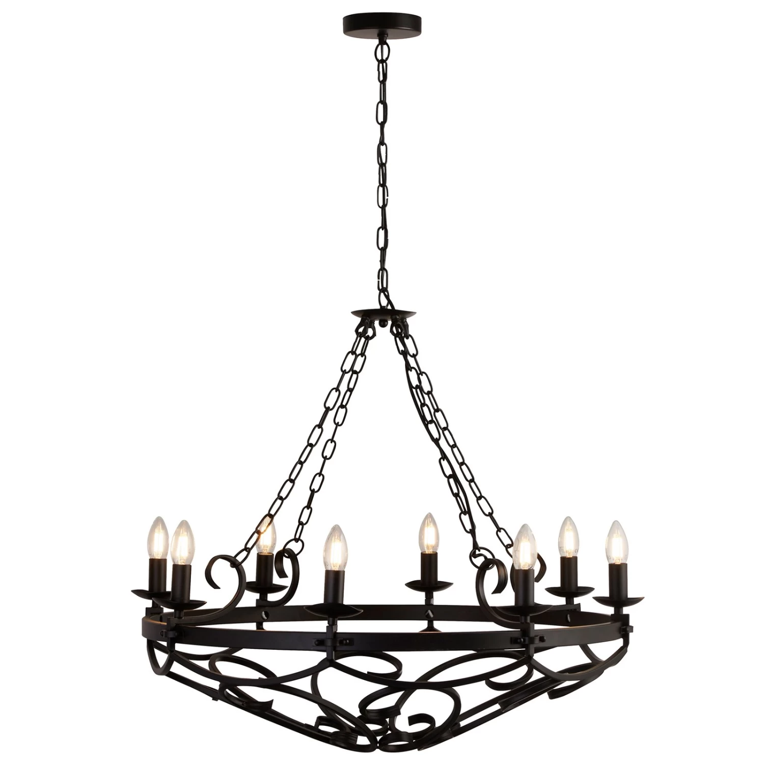 Kronleuchter Cartwheel III, Achtflammig, Ø 80 Cm – Bild 3