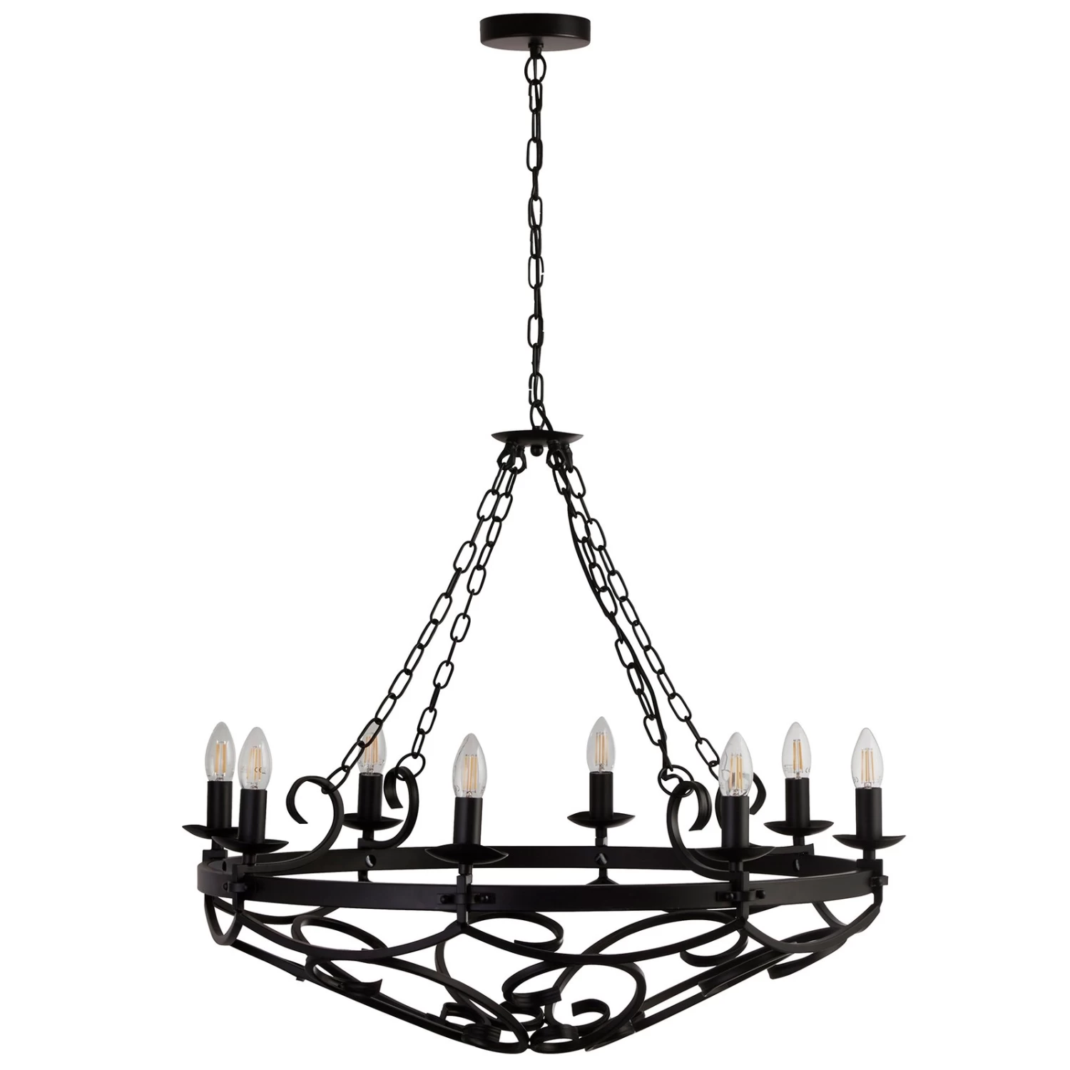 Kronleuchter Cartwheel III, Achtflammig, Ø 80 Cm – Bild 4