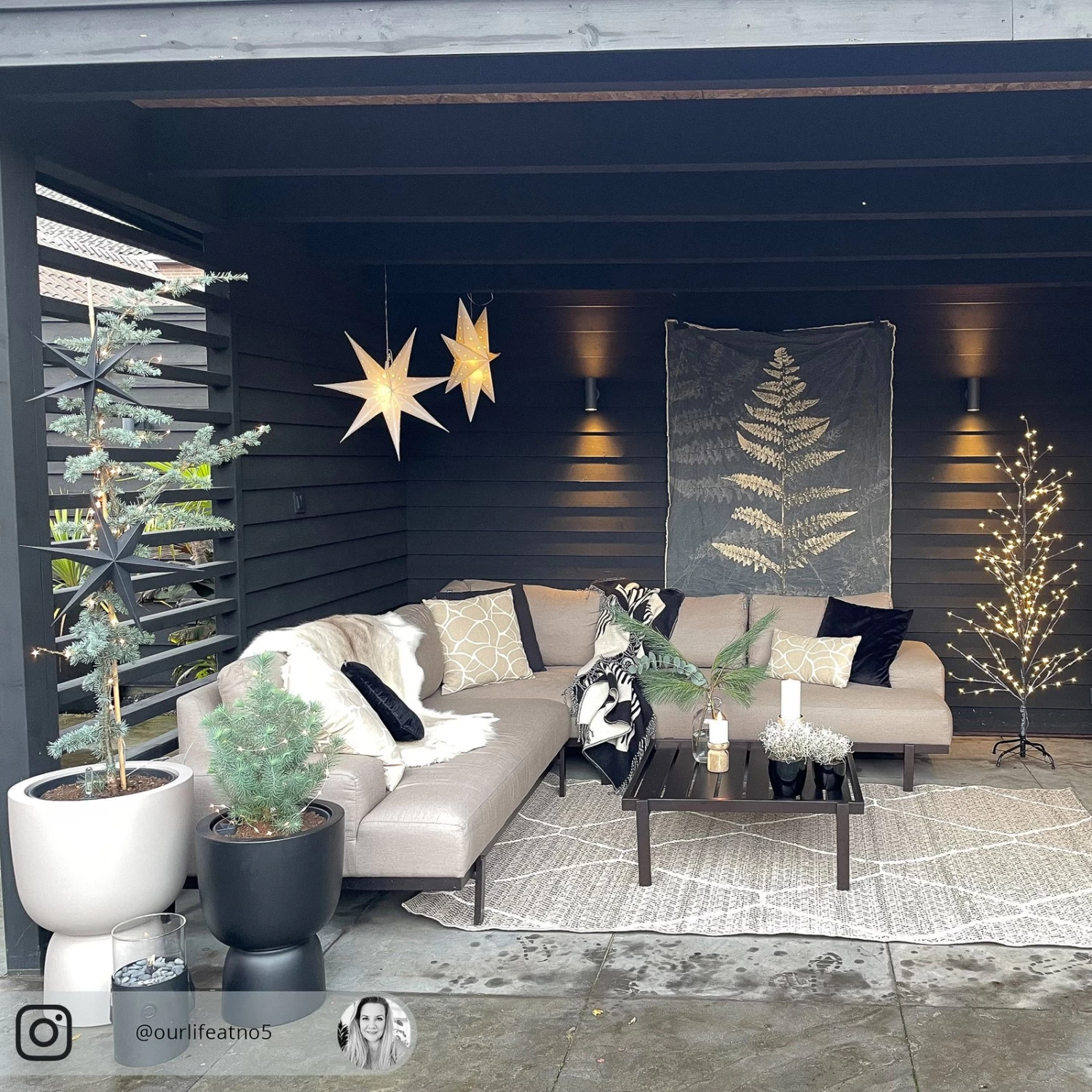 Verschneit Glitzernder LED-Baum Isaac – Bild 3