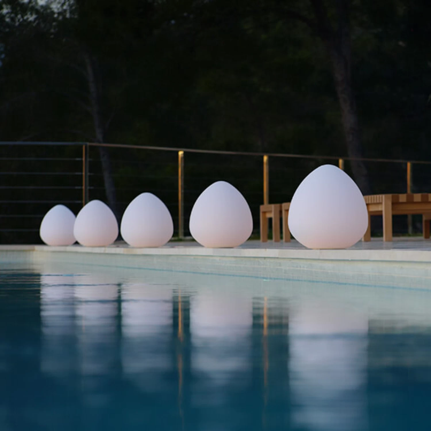 Garten-Dekorationsleuchte Stone XL - Steuerbar – Bild 5