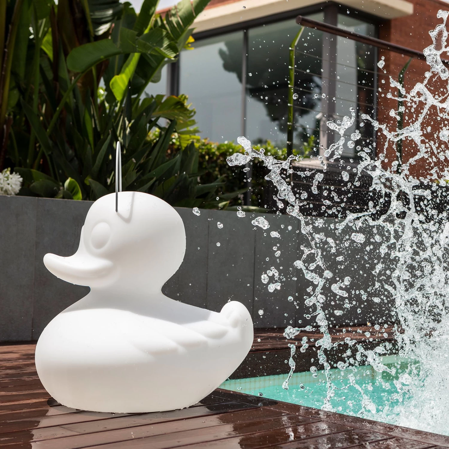 LED-Designleuchte DUCK-DUCK XL Für Außen In Weiß – Bild 5