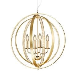 Pendelleuchte Candela In Messing