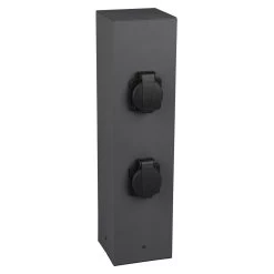 Steckdosensäule Poller Für Außen, 4-fach