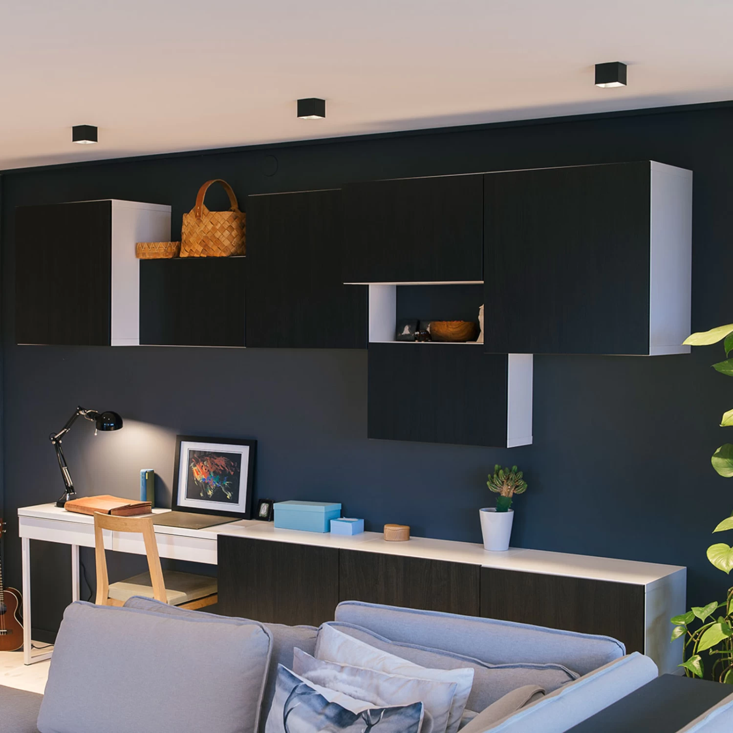 GF Design Blocky Einbaulampe IP54 Schwarz 2.700 K – Bild 2