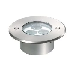 WIBRE LED-Einbaulampe IP67 Rund Starr 4500K 5W 30°