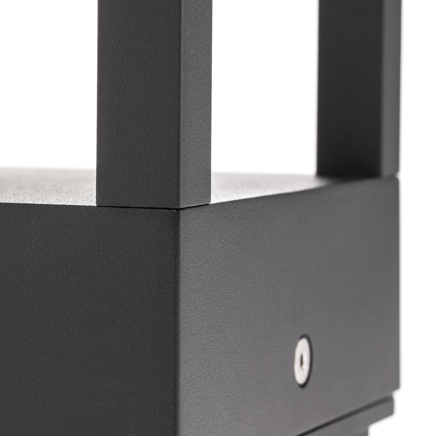 Lucande LED-Sockellampe Carlota, Dunkelgrau, 50 Cm – Bild 5