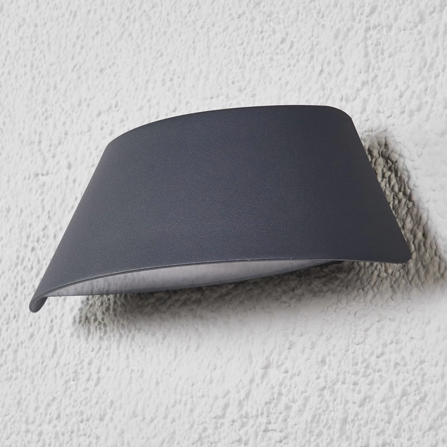 Lucande Trapezförmige LED-Außenwandleuchte Glen Mit IP65 – Bild 2