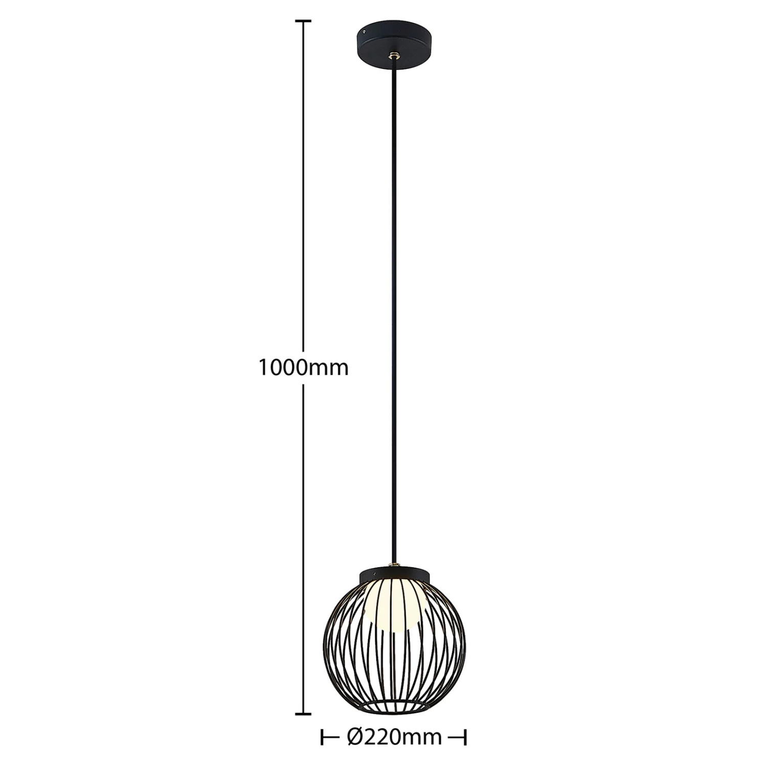 Lucande Kartivan LED-Außenhängeleuchte Mit IP65 – Bild 4