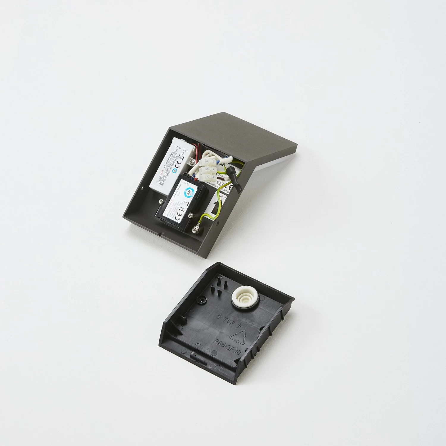 Lucande LED-Außenwandleuchte Nevio Mit Bewegungssensor – Bild 7